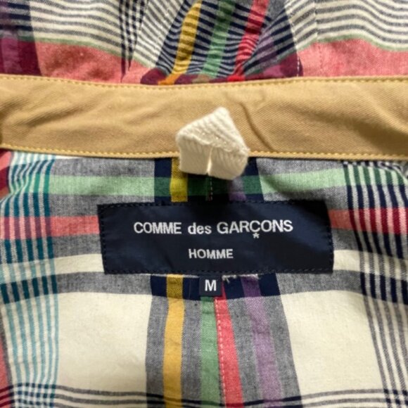 COMME des GARÇONS Homme Yellow and Plaid Jacket | Men's Medium - Picture 5 of 16